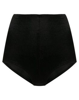 high-waisted textured shorts