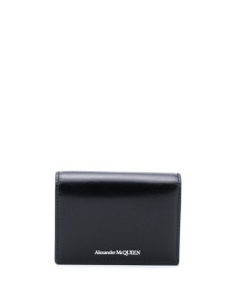 logo-detail leather wallet