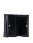 logo-detail leather wallet