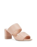 FF embossed mule sandals
