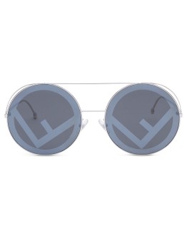 Runaway round-frame sunglasses