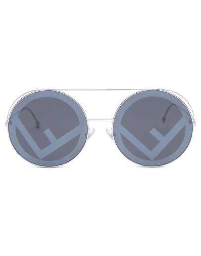 Runaway round-frame sunglasses
