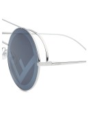 Runaway round-frame sunglasses