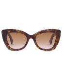 F is Fendi cat-eye frame sunglasses