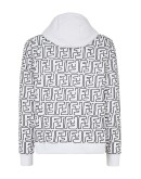 Zucca monogram drawstring hoodie