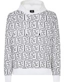 Zucca monogram drawstring hoodie