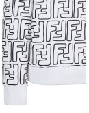 Zucca monogram drawstring hoodie