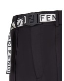 branded belt bermudas