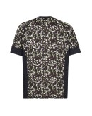 logo mesh insert T-shirt