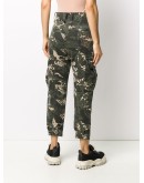 camouflage-print cargo trousers