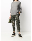 camouflage-print cargo trousers