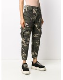 camouflage-print cargo trousers