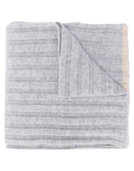 ribbed cashmere scarf