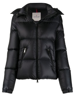 hooded padded jacket