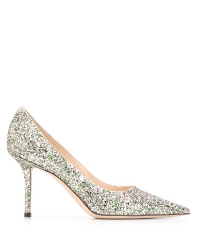 Love 85mm glitter pumps