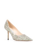 Love 85mm glitter pumps