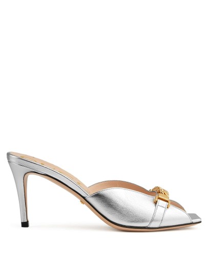 chain mule sandals