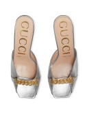 chain mule sandals