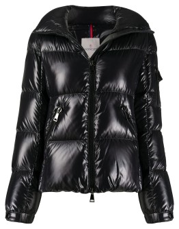 zip-up padded jacket