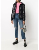zip-up padded jacket