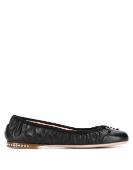 slip-on ballerina shoes