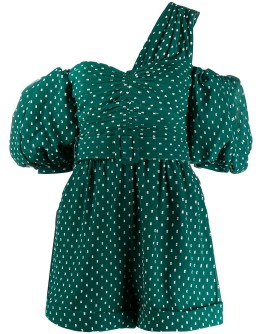 polka dot playsuit