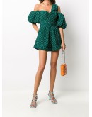 polka dot playsuit