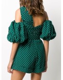 polka dot playsuit