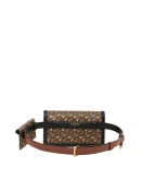 TB monogram clutch bag