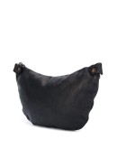 textured leather belt bag