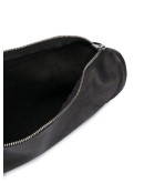 textured leather belt bag