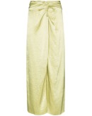 Samara satin midi skirt
