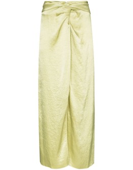 Samara satin midi skirt