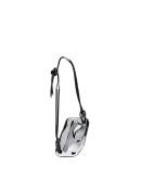 engraved-logo crossbody bag