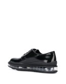 Derby transparent sole shoes