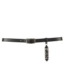 logo tag belt 