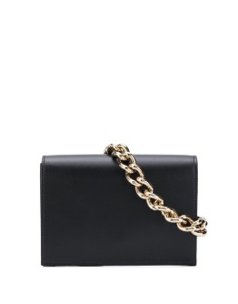 logo chain belt bag