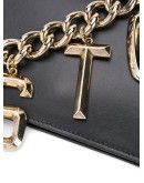 logo chain belt bag