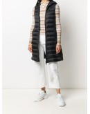 belted hooded coat