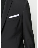slim-fit single-breasted suit