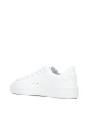 Pure leather low-top sneakers