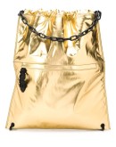 drawstring-fastening backpack