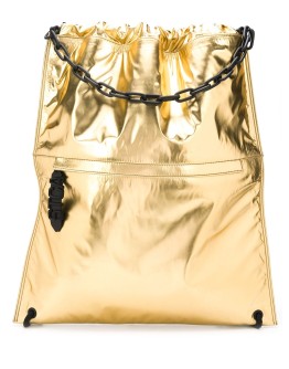 drawstring-fastening backpack