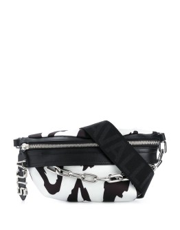 animal-print belt bag
