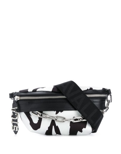animal-print belt bag