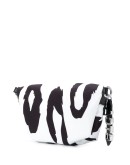 animal-print belt bag