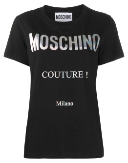 logo print T-shirt
