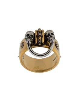 skull embellished ring