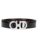 Gancini-buckle belt