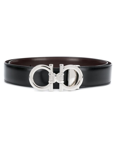 Gancini-buckle belt